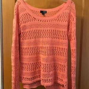 Stylish knitted sweater